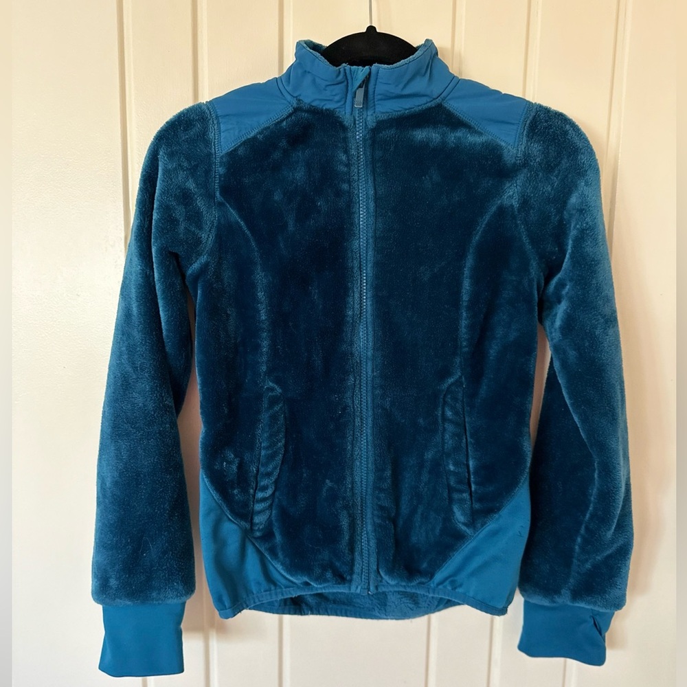 all in motion Jacket. Size L. Dark Teal. Cuff holes. Pockets. Great condition.